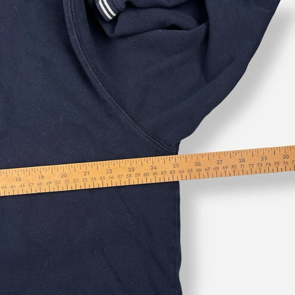 Vintage Polo Jeans Ralph Lauren Sweater Mens Large Pullover Blue‎ VNeck Cotton